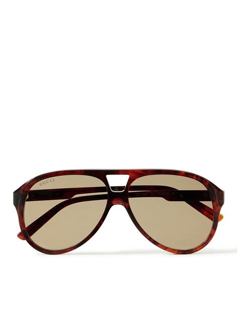 gucci clear aviator sunglasses|gucci unisex aviator sunglasses.